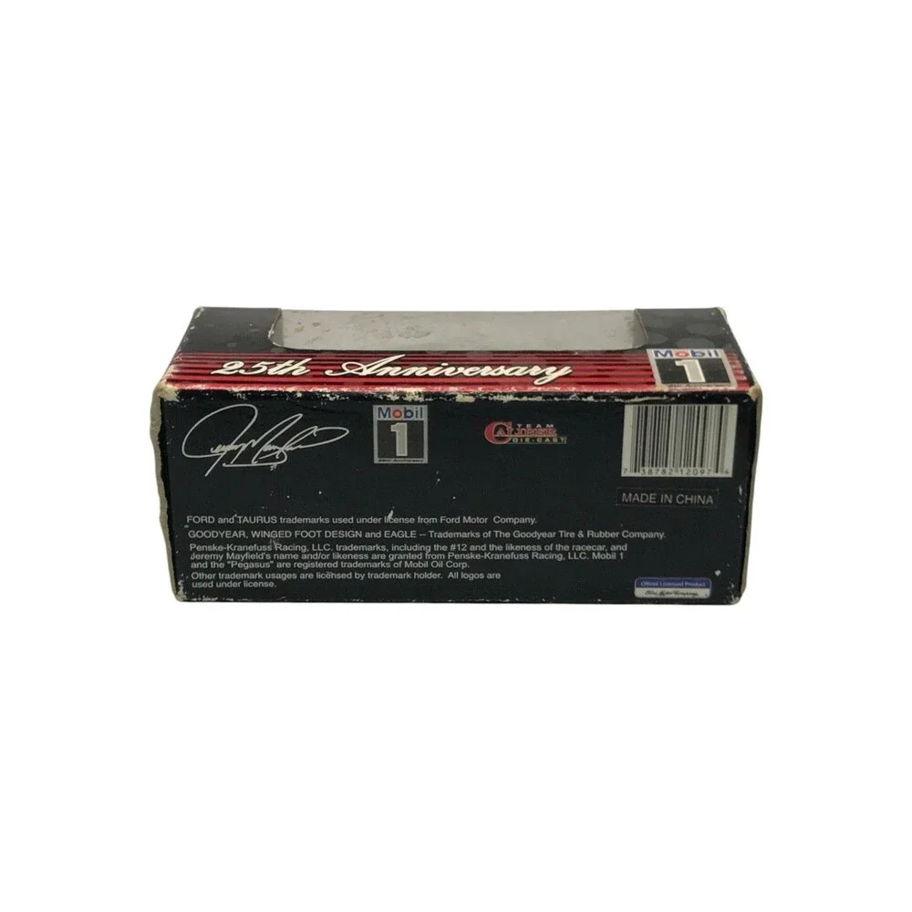 Team Caliber 12097 Jeremy Mayfield #12 Mobil 1 25th Anniv Ford 1:64 Diecast